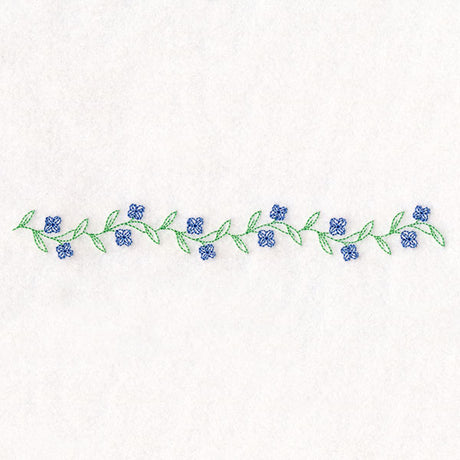 Delicate Spring Border - Morning Glories