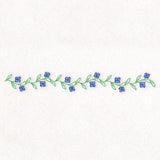 Delicate Spring Border - Morning Glories