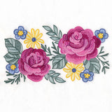 Rose & Botanicals Border