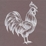 Flourishing Sheer Rooster