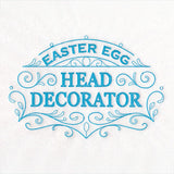 Easter Egg Head Decorator Sign