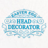 Easter Egg Head Decorator Sign