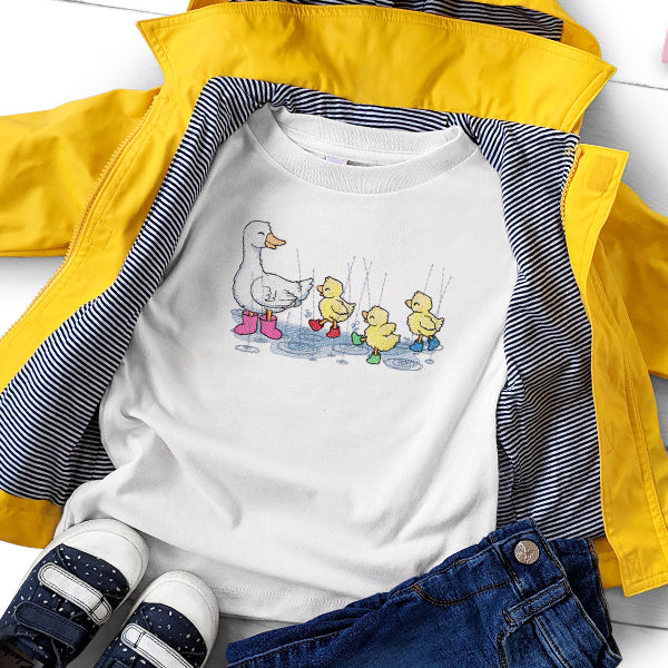 Splish Splash Duck Family