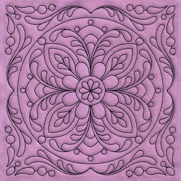 Circle & Texture Quilting - Circle 2 (Double Run)