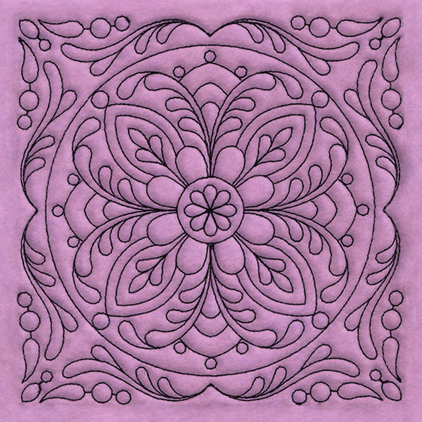 Circle & Texture Quilting - Circle 2 (Double Run)