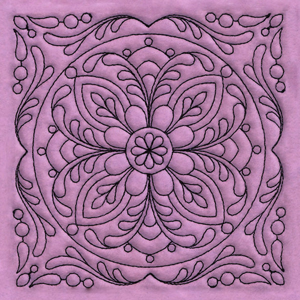 Circle & Texture Quilting - Circle 2 (Double Run)