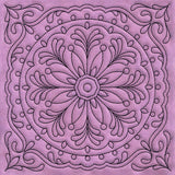 Circle & Texture Quilting - Circle 1 (Double Run)