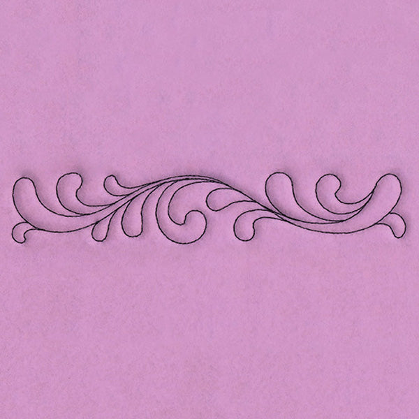 Circle & Texture Quilting - Narrow Border (Double Run)