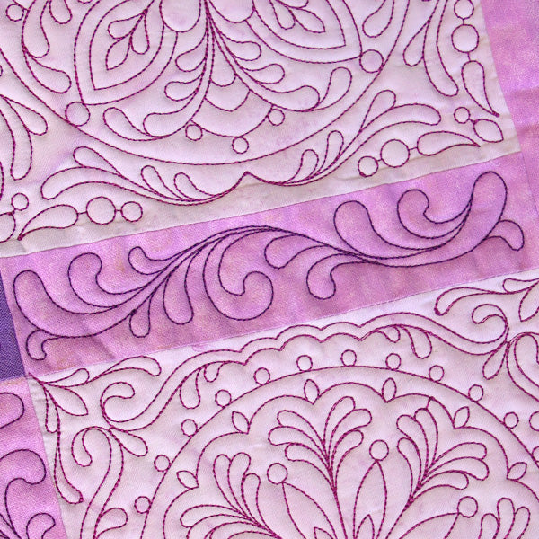 Circle & Texture Quilting - Narrow Border (Double Run)