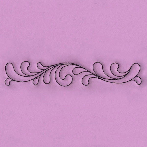 Circle & Texture Quilting - Narrow Border (Double Run)