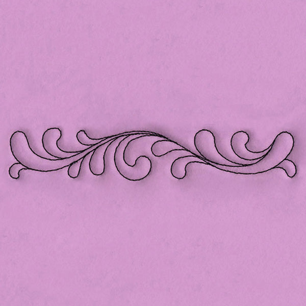 Circle & Texture Quilting - Narrow Border (Double Run)