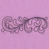 Circle & Texture Quilting - Wide Border (Double Run)