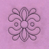 Circle & Texture Quilting - Wide Corner (Double Run)