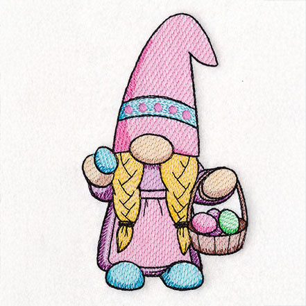 Easter Egg Hunt Gnome - Girl