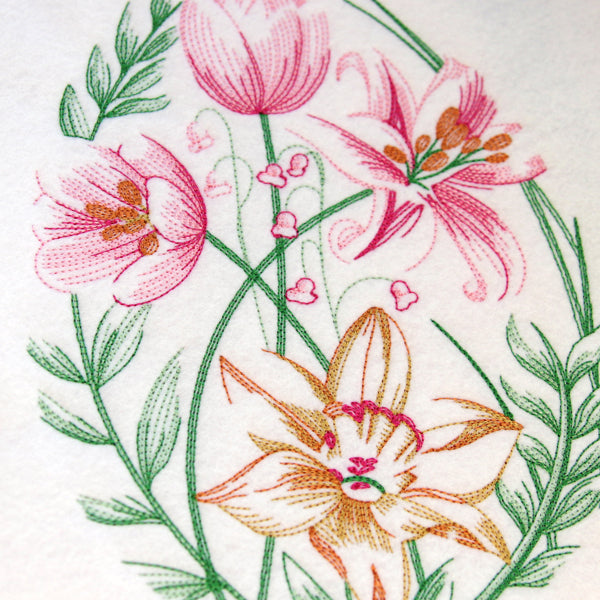 Contours of Beauty Easter Egg Flower Bouquet