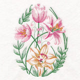 Contours of Beauty Easter Egg Flower Bouquet