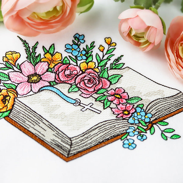 Bible and Blooms