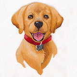 Cheerful Puppy Portrait