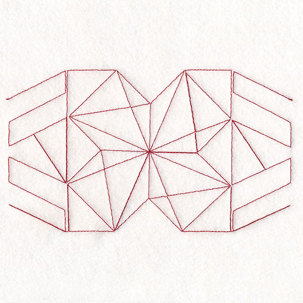 Geometric Pattern (Edge-to-Edge Quilting) - Tile – Embroidery Library