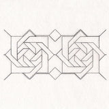 Geometric Pattern (Edge-to-Edge Quilting) - Square – Embroidery Library