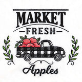 Market Fresh Retro Truck - Apples