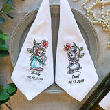 Wedding Mice with Flowers - Groom