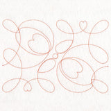 Heart & Flow Heart Loops (Edge-to-Edge Quilting)