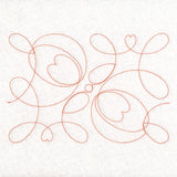 Heart & Flow Heart Loops (Edge-to-Edge Quilting)