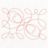 Heart & Flow Heart Loops (Edge-to-Edge Quilting)
