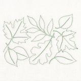 Simply Summer - Leaves (Edge-to-Edge Quilting)