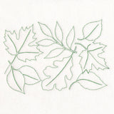 Simply Summer - Leaves (Edge-to-Edge Quilting)