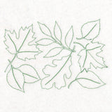 Simply Summer - Leaves (Edge-to-Edge Quilting)