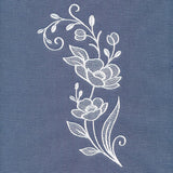 Classic Blooms Spray (Whitework)