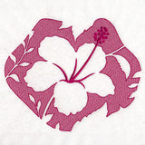 Summer Escape Hibiscus Flower (Embossed)