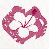 Summer Escape Hibiscus Flower (Embossed)
