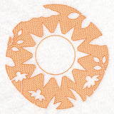 Summer Escape Sun (Embossed)