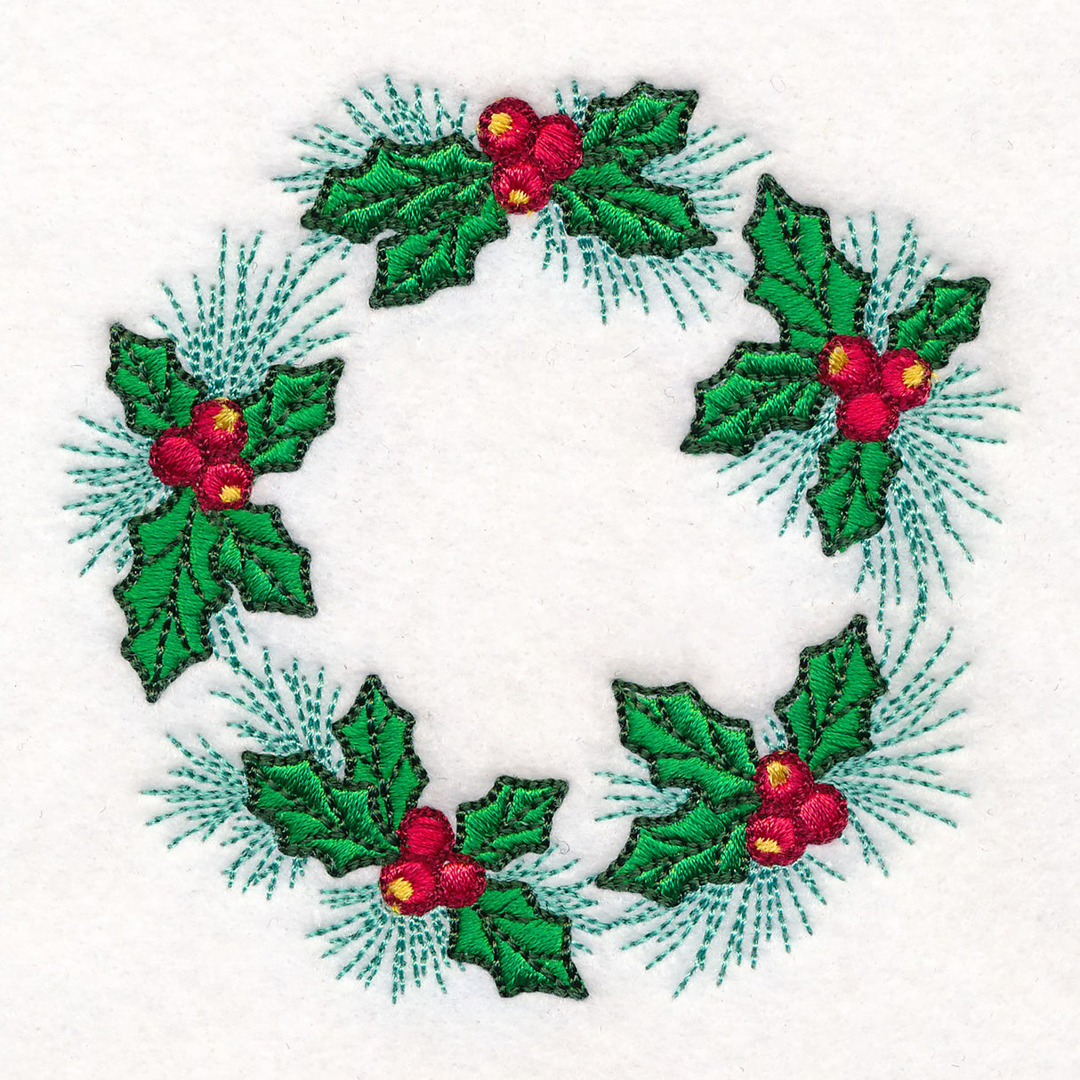 Holiday Cheer Wreaths - Holly