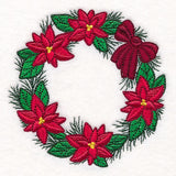 Holiday Cheer Wreaths - Poinsettia