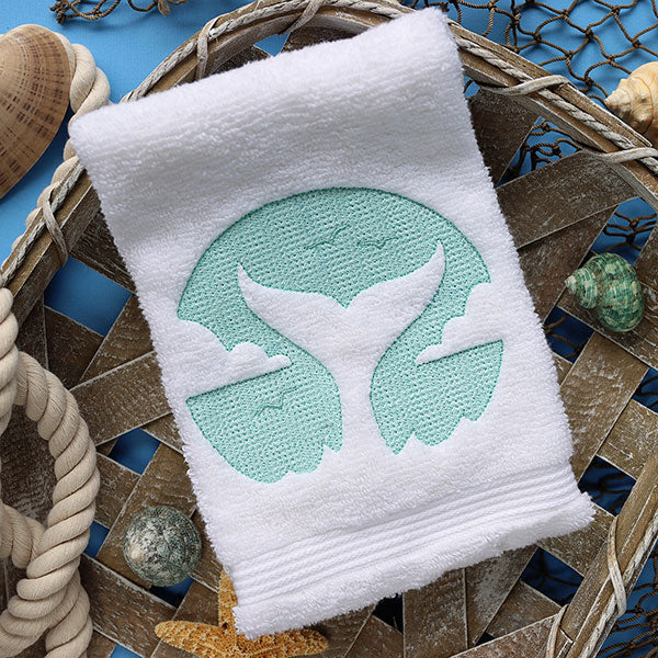 Summer Escape Whale Tail (Embossed)
