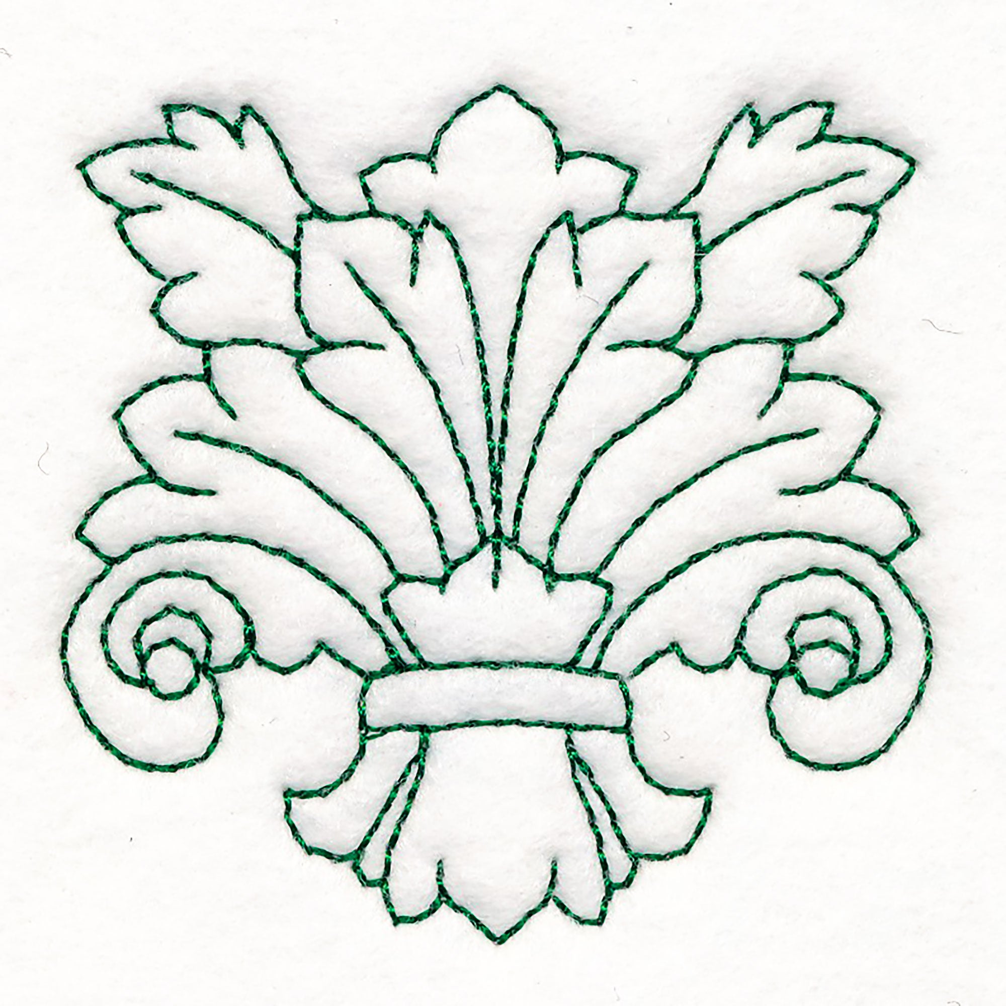 Classic Flourish Corner