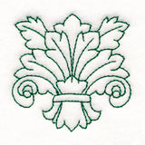 Classic Flourish Corner