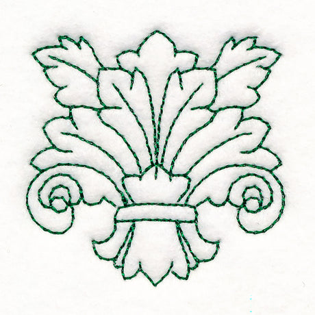 Classic Flourish Corner