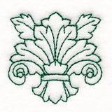 Classic Flourish Corner