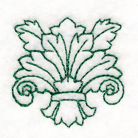 Classic Flourish Corner