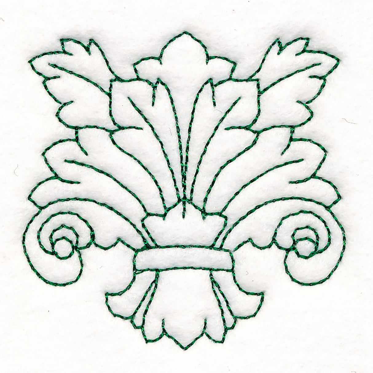 Classic Flourish Corner