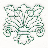 Classic Flourish Corner