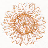 Spiral Sunflower
