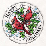 Happy Holidays Stamp