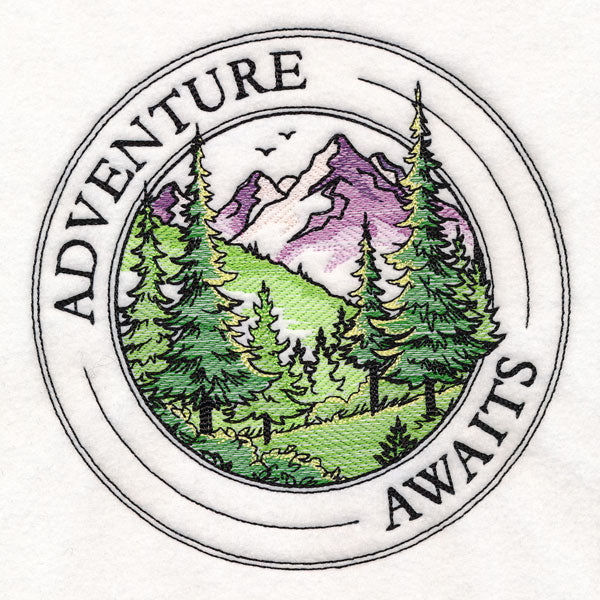 Adventure Awaits Stamp