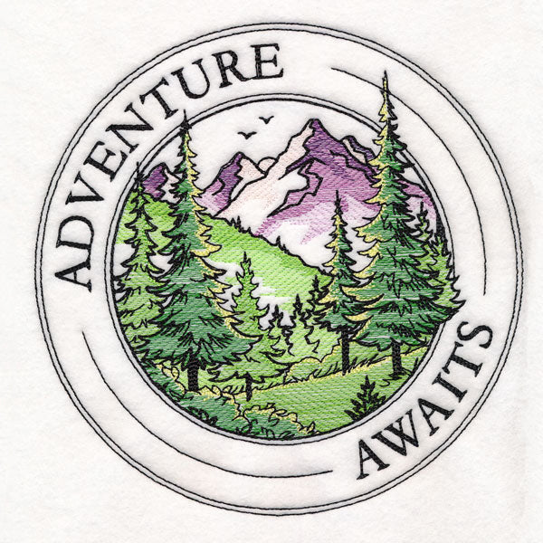 Adventure Awaits Stamp
